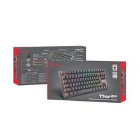 outemu red - Genesis THOR 300 TKL RGB žaidimų klaviatūra, RGB LED apšvietimas, JAV, juoda, laidinė - 6 nuotrauka