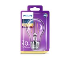 led lempute e27 - Philips Led Bulb A60 4W E27 470lm 2700K - 1 nuotrauka
