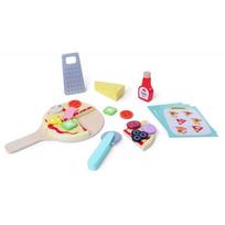 picu padeklai - Medinis žaislų rinkinys Picos virtuvė Ecotoys - 4 nuotrauka