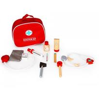 zaislas gydytojo - Medinis gydytojo rinkinys Ecotoys - 2 nuotrauka