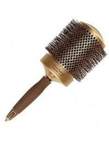 nano ceramic - Olivia Garden Nano Thermic Ceramic + Ion Round Thermal Brush 82mm - 1 nuotrauka