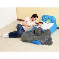 vaikiskas projektorius - Vaikiškas pripučiamas čiužinys su projektoriumi Bestway, 132x76x46, mėlynas - 5 nuotrauka