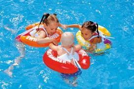 pripuciamas ciuzinys - Mokomasis plaukimo ratas Swimtrainer, 3mėn.-4m. - 4 nuotrauka