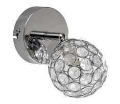 Candellux Starlet 40W G9 Wall Lamp Chrome/Transparent