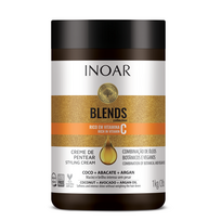 inoar blends styling cream - INOAR Blends Styling Cream - plaukų formavimo kremas su vitaminu C 1000 g - 1 nuotrauka