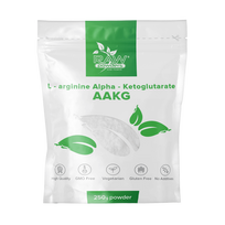 RawPowders arginino Alfa-Ketoglutarato (AAKG) milteliai (250 g)