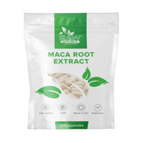 Maca šaknies 10:1 ekstraktas (5000 mg 120 kapsulių)