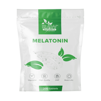 RAW POWDERS Melatoninas 200 tablečių