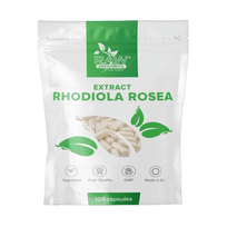 raw powders - Rhodiola Rosea ekstraktas (500 mg 120 kapsulių) - 1 nuotrauka