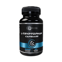 raw powders - Go Powders "L-Tryptophan Good Night’s Sleep" (500 mg 120 kapsulių) - 1 nuotrauka