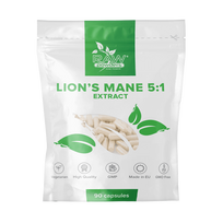 Lion's Mane 5:1 ekstraktas (500 mg 90 kapsulių)
