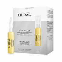 veido uzpildai -  LIERAC raukšles užpildantis veido serumas CICA FILLER, 3 x 10 ml, 30 ml - 1 nuotrauka