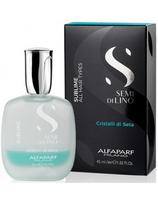 plauku silkas - AlfaParf Milano Semi Di Lino Sublime Cristalli Di Seta dvifazis serumas 45 ml. - 1 nuotrauka