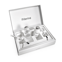 hialurono uzpildai - FILLERINA 14 dienų kosmetinio užpildo rinkinys su 6 hialurono rūgštimis ir peptidais, 2 lygis, 2x30 ml, N1 - 4 nuotrauka
