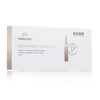 babe healthy aging -  BABE odos jaunystę puoselėjantis daugiafunkcis serumas ampulėse HEALTHY AGING+, 2ml x 7 vnt. - 2 nuotrauka