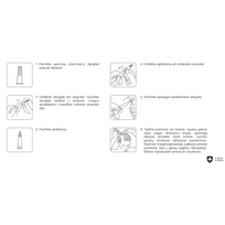 ampules plaukams - LABO ampulės nuo plaukų slinkimo moterims HAIR LOSS 5 PATENTS, 14 ampulių - 3 nuotrauka