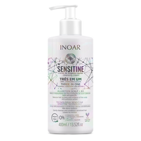 inoar - INOAR Sensitine - plaukus valantis kremas (3 in 1) 250 ml - 1 nuotrauka