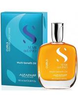 alfaparf milano semi di lino - Daugiafunkcinis plaukų aliejus garbanotiems plaukams Alfaparf Milano Semi di Lino Curls Multi-benefit Oil 100 ml - 1 nuotrauka