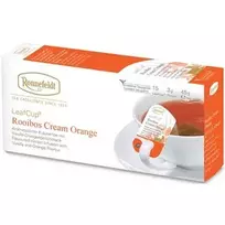 Žolelių arbata LeafCup® Rooibos Cream Orange 15 vnt.