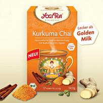 kurkuma - Prieskoninė arbata su ciberžole Kurkuma Chai, Yogi Tea, 17 pakelių - 2 nuotrauka