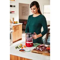trintuvas kitchenaid - KitchenAid 5KFCB519EER Red (Raudonas) - 6 nuotrauka