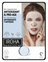 kolageno kauke - IROHA Anti - Wrinkles Q10 + Hyaluronic Acid Stangrinanti veido kaukė su Q10 ir hialiurono rūgštimi - 2 nuotrauka