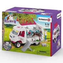Schleich Mobile Vet With Hanoverian Foal 42370