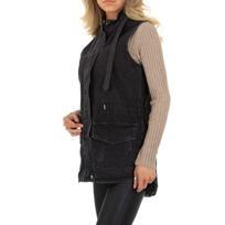 modely - Juoda liemenė - 2 nuotrauka