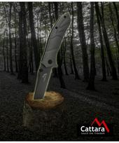 kiseniniai peiliai - Sulankstomas peilis su fiksacija Cattara Titan 22 cm - 7 nuotrauka
