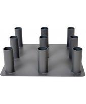 olimpines stangos - 50mm grifų stovas inSPORTline BR5001 - 2 nuotrauka