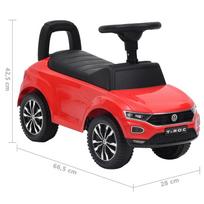Paspiriamas automobilis VLX Volkswagen T-Roc, raudonas