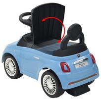 Paspiriamas automobilis VLX Fiat 500, šviesiai mėlynas
