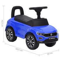 Paspiriamas automobilis VLX Volkswagen T-Roc, mėlynas