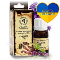 alaus saldytu -  AROMATIKA eterinių aliejų mišinys SALDUS MIEGAS, 10 ml - 1 nuotrauka