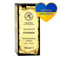 Natūralus cinamono eterinis aliejus Aromatika, 10 ml