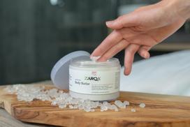body butter - Zarqa kūno sviestas jautriai odai, bekvapis, 250 ml - 4 nuotrauka