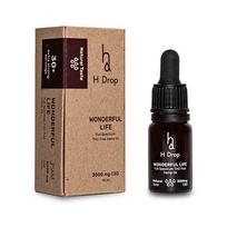 cbd 30 - H DROP 30% kanapių CBD aliejus WONDERFUL LIFE, natūralaus kvapo, 10 ml - 3 nuotrauka