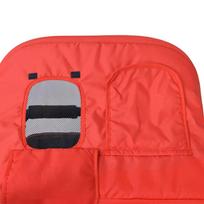 Sportinis vežimėlis VLX Baby Twin Stroller, juodas/raudonas