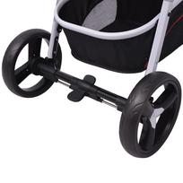 Universalus vežimėlis VLX Pushchair 3in1, juodas/raudonas