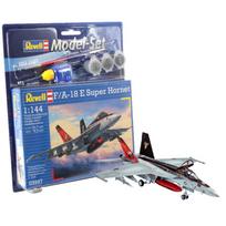 revell konstruktoriai - Revell Model Set FA 18E Super Hornet 1:144 63997R - 1 nuotrauka