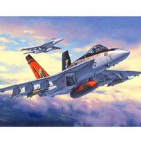 revell konstruktoriai - Revell Model Set FA 18E Super Hornet 1:144 63997R - 3 nuotrauka