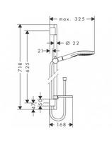 hansgrohe raindance select 120 - Hansgrohe Raindance select E120/Unica's puro, 26620000 - 4 nuotrauka