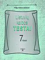 Lietuvių kalbos testai 7 klasei