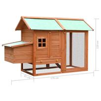 Narvas paukščiams VLX Chicken Cage 170644, 1700 mm x 810 mm x 1100 mm