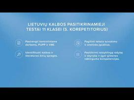 lietuviu testai - Lietuvių kalbos pasitikrinamieji testai 11 klasei - 1 nuotrauka