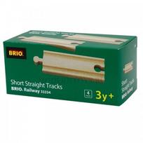 brio garazas - BRIO mažų tiesių kelio detalių rinkinys, 33334 - 1 nuotrauka