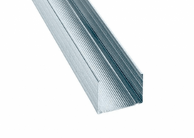 cw profilis - Budmat CW 0.5mm, vertikalus, pertvaroms, 50-100mm (įv.ilgiai) : Ilgis gipso sistemoms - 4000, Matmenys gipso profiliams - 50 x 50 - 2 nuotrauka