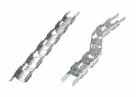 sinus knauf - Knauf SINUS, lankstus, perimetrinis, 50-100mm, 1900mm : Matmenys gipso profiliams - 100 x 40, Ilgis gipso sistemoms - 1900 - 1 nuotrauka