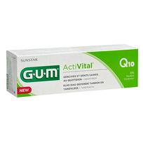 dantu pasta - GUM ACTIVITAL, dantų pasta su Q10 kofermentais, 75 ml - 2 nuotrauka