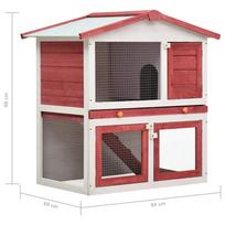Narvas graužikams VLX Rabbit Hutch, 940 mm x 600 mm x 980 mm